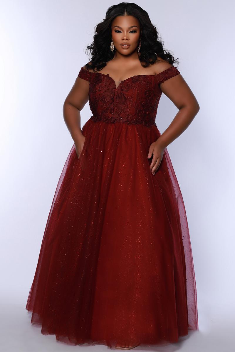 Sydney's Closet Plus Size Prom SC7428