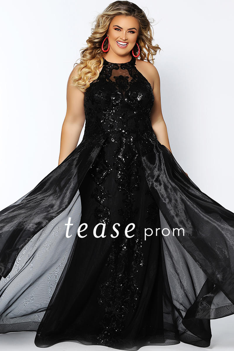 Plus Size Prom Dresses at Party Dress Express Tease Prom TE1904 2023 ...