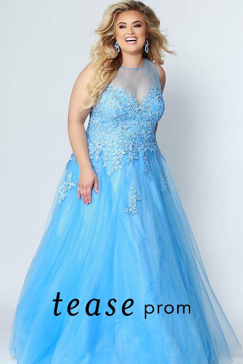 Plus Size Prom Dresses At Party Dress Express Tease Prom Te1944 2021