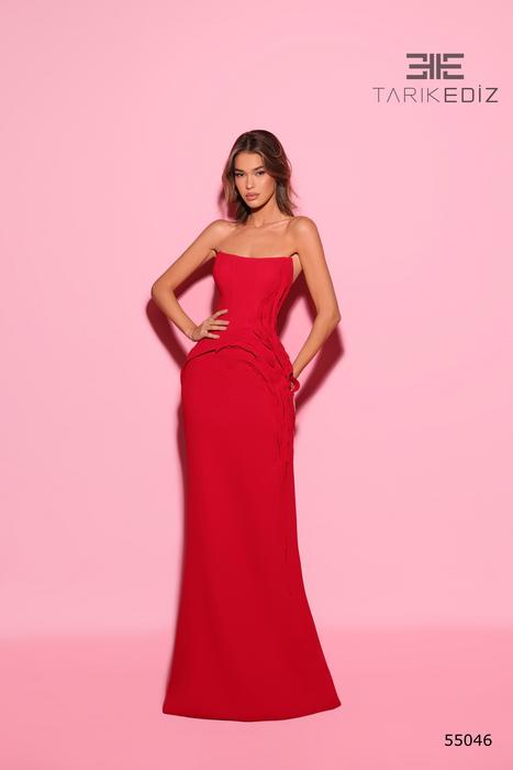 knee length dresses for ladies Tarik Ediz main image 0