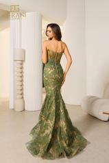 251P4355 Green Nude back