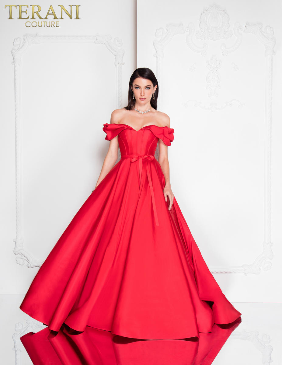 terani couture red dress