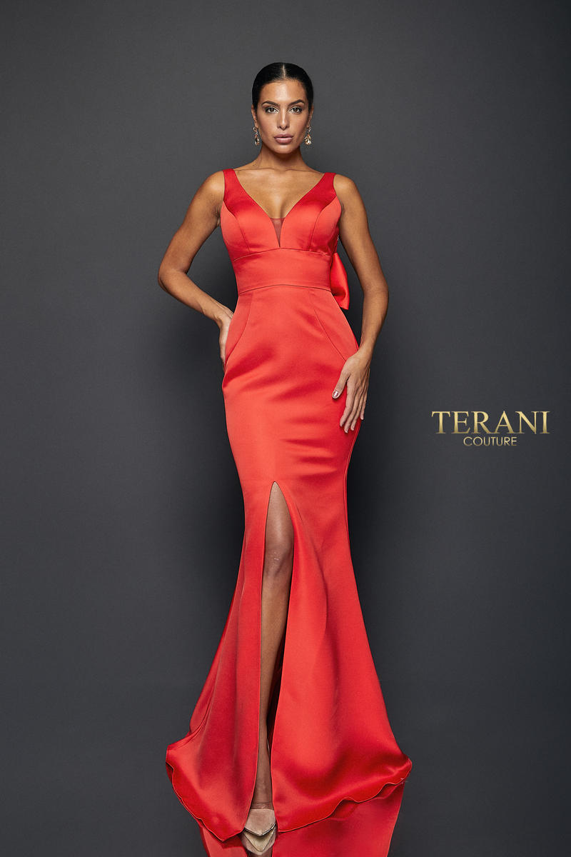 terani red dress