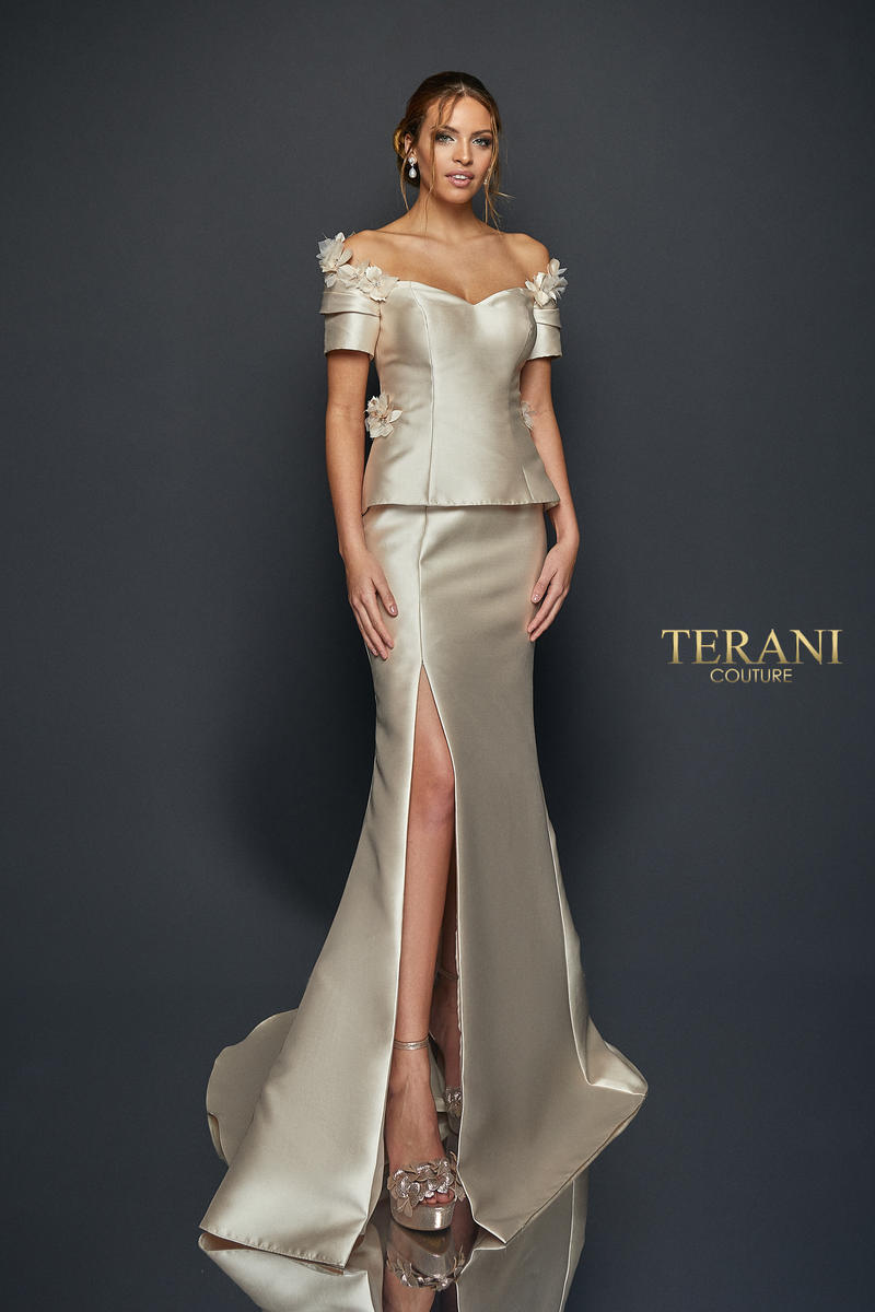 terani couture two piece dress