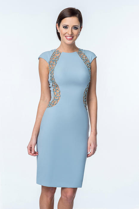 Short Cocktail Dresses | Short Evening Dresses | Effie's Terani Cocktail  1521C0210 - Effie's Boutique