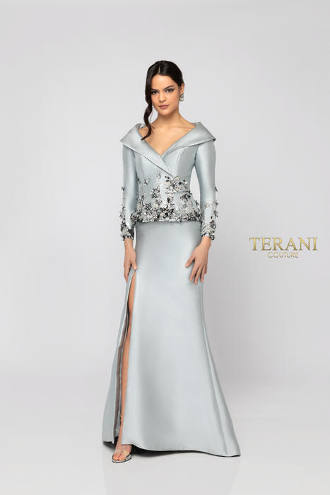 designer mother of bride dress