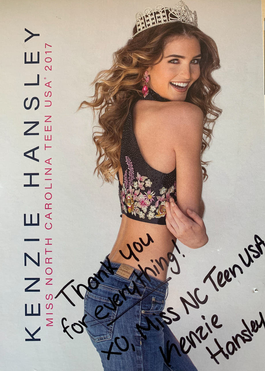 Miss North Carolina Teen USA 2017 - Kenzie Hansley
