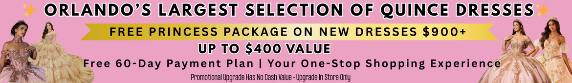 Why Shop So Sweet Boutique for Your Quinceanera Dress featuring Orlando's Largest Selection and Free Princess Package