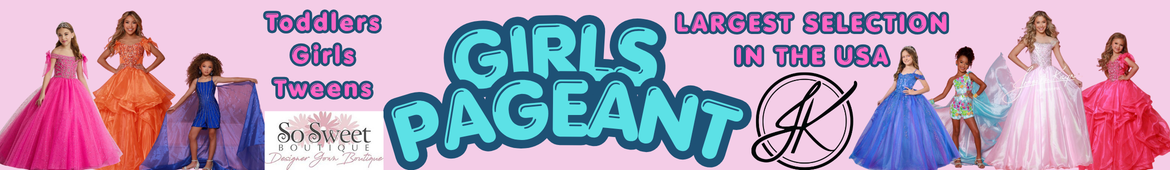 Girls Wearing Pageant Dresses, Toddlers, Little, Tweens and Fun Fashion