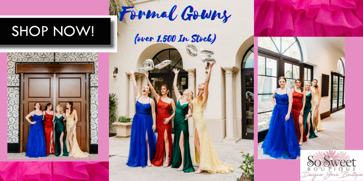 Formal Dresses & Formal Gowns In Our Orlando Shop