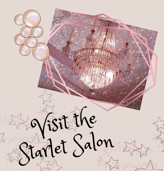 Picture of Chandelier and Stars to Visit the Starlet Salon