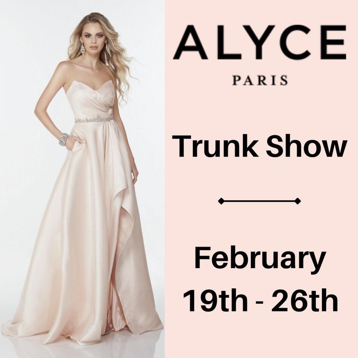 alyce trunk show