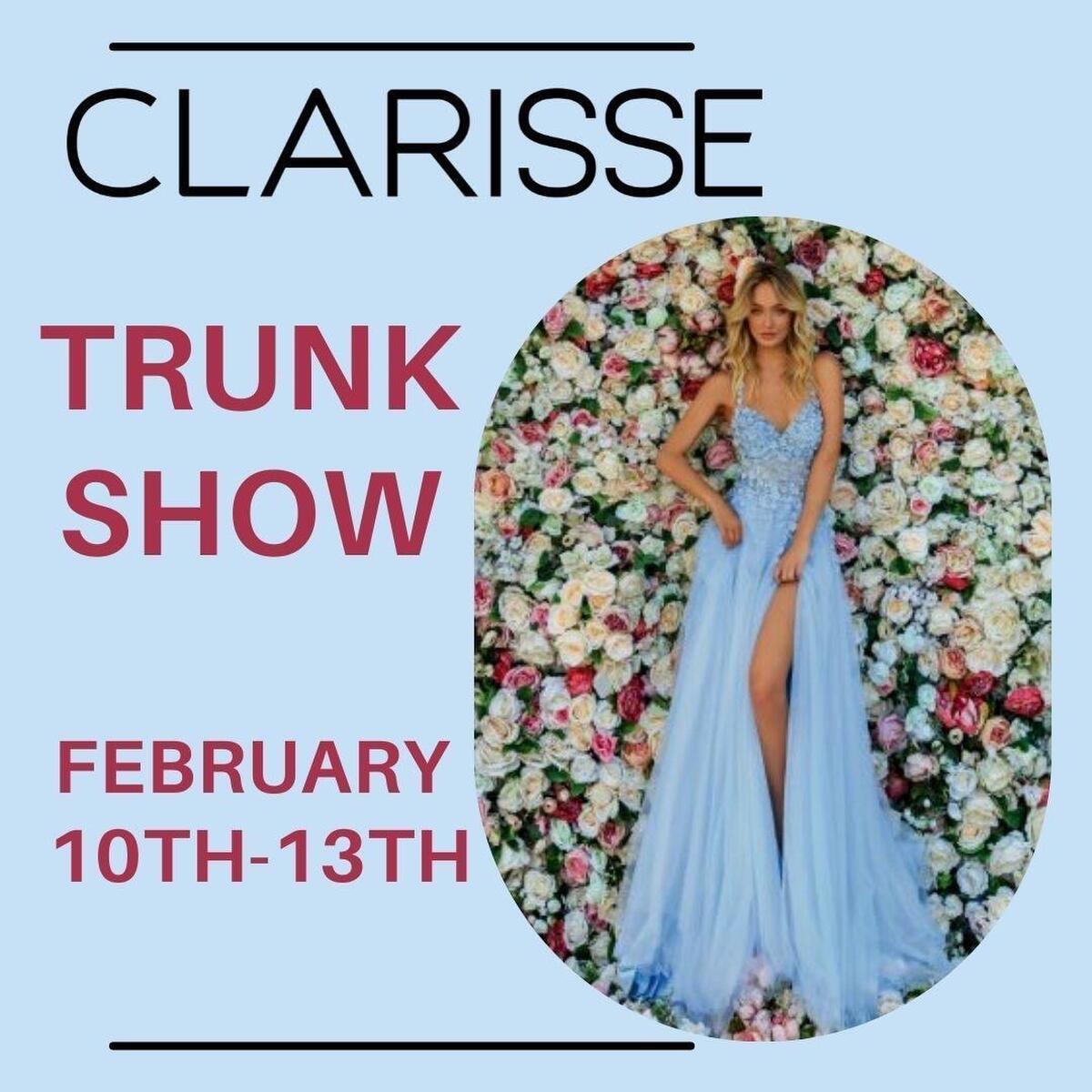 clarisse trunk show