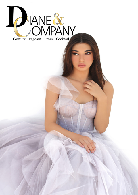 Ivonne D by Mon Cheri Ivonne D by Mon Cheri ID905SLV Diane & Co NJ, Premiere  Designer Prom and Pageant Store