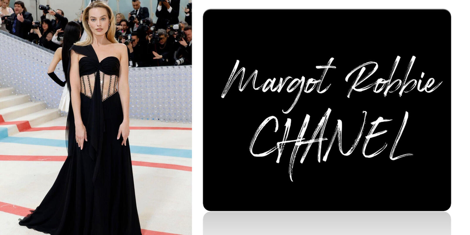 margot robbie chanel outfit