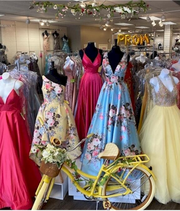 Prom Gowns Galore at Bridal Elegance Erie, PA . Don't forget to ask about joining our Prom Squad!