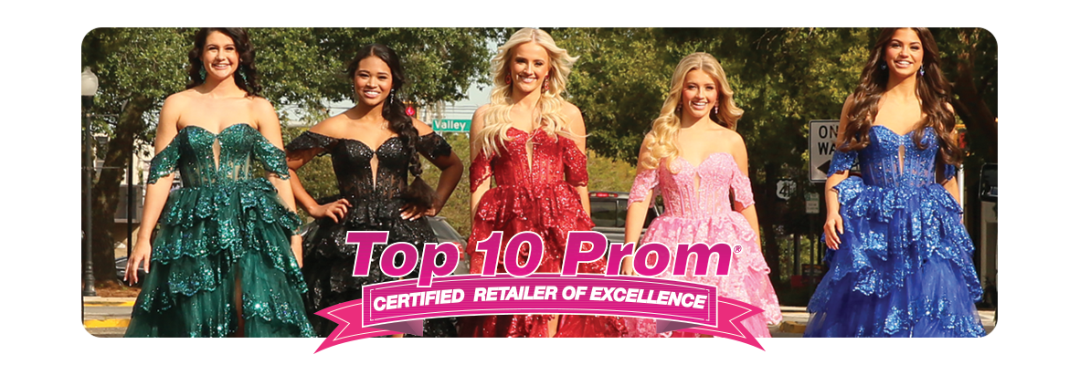 Become a Top 10 Prom Certified Retailer