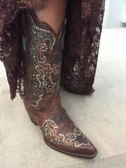 Image of Mandy's Custom Blinged Up Boots!