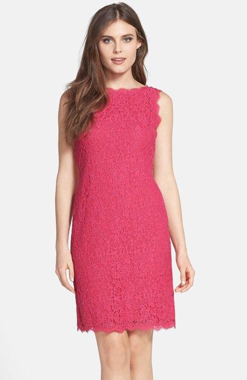 Luxe Collection Sleeveless Lace Dress with Back Zipper 5474041871750 