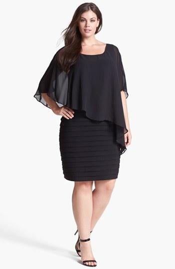Luxe Collection Black Cocktail Dress