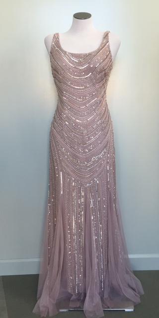 Luxe Collection Vintage Style Beaded Gown 91902290
