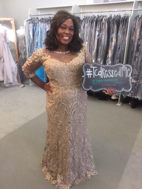 Ivonne D 214D61 T Carolyn Houston TX, Mother of the Bride and Groom, Formal  Wear, Prom Dresses, Evening Dresses, Plus Sizes Gowns
