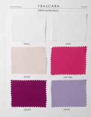 Image of Crepe Satin Faille Swatch