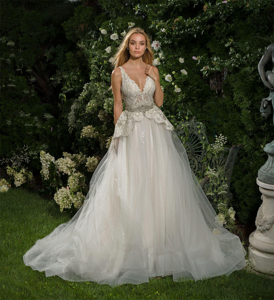 Wedding Dresses - EVE OF MILADY Anjolique - Charlotte's premier Bridal ...