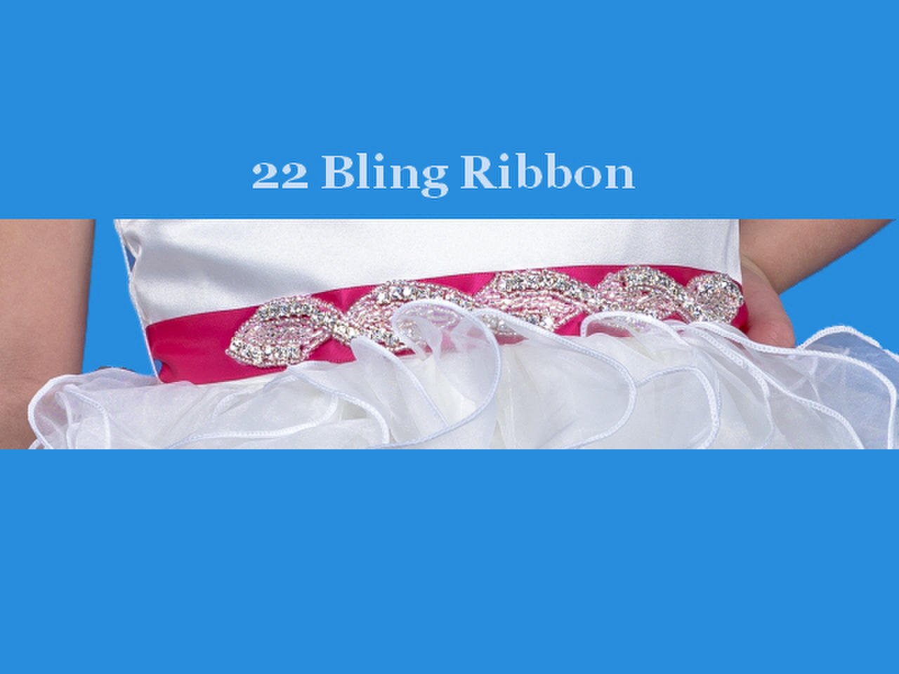 Rosebud Fashions 22 Bling Belt