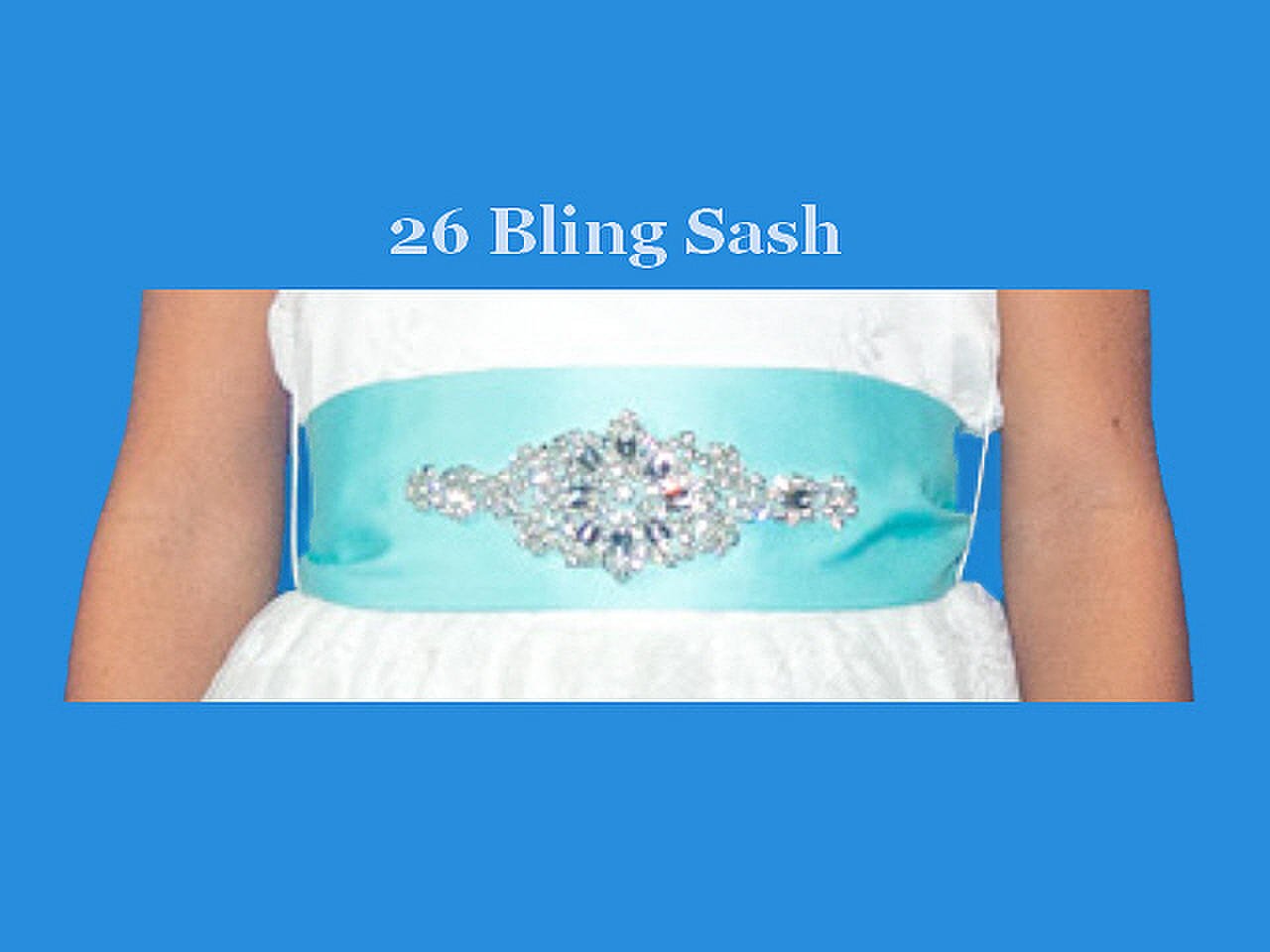 Rosebud Fashions 26 Bling Belt