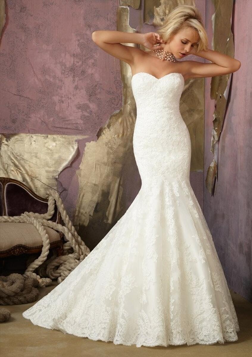 Morilee Bridal Gown Ivory Lace