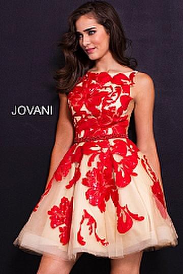 Flare Prom Dress Jovani 57950 