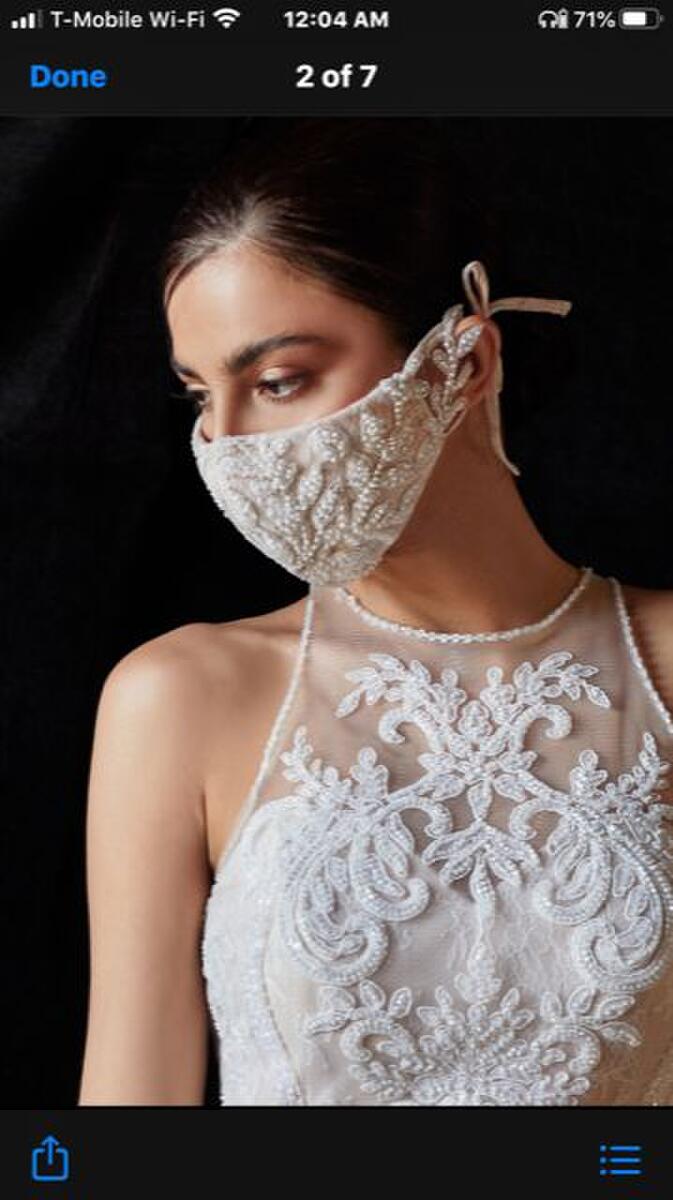 Bridal Mask  MK04W