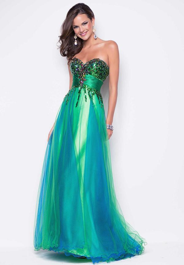Blush Prom Dress 9542