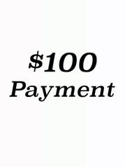 Image of $100 Payment