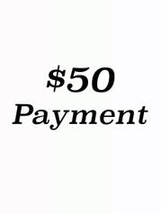 Image of $50 Payment