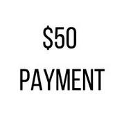 Image of $50 Payment