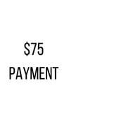 Image of $75 Payment