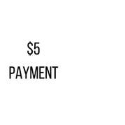 Image of $5 Payment