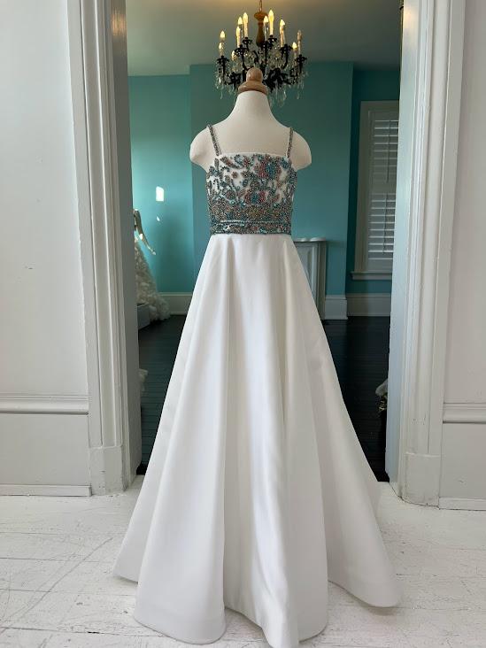 Sherri Hill Ivory Multi Pageant Gowns