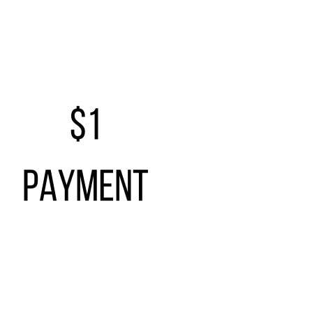  $1 Payment