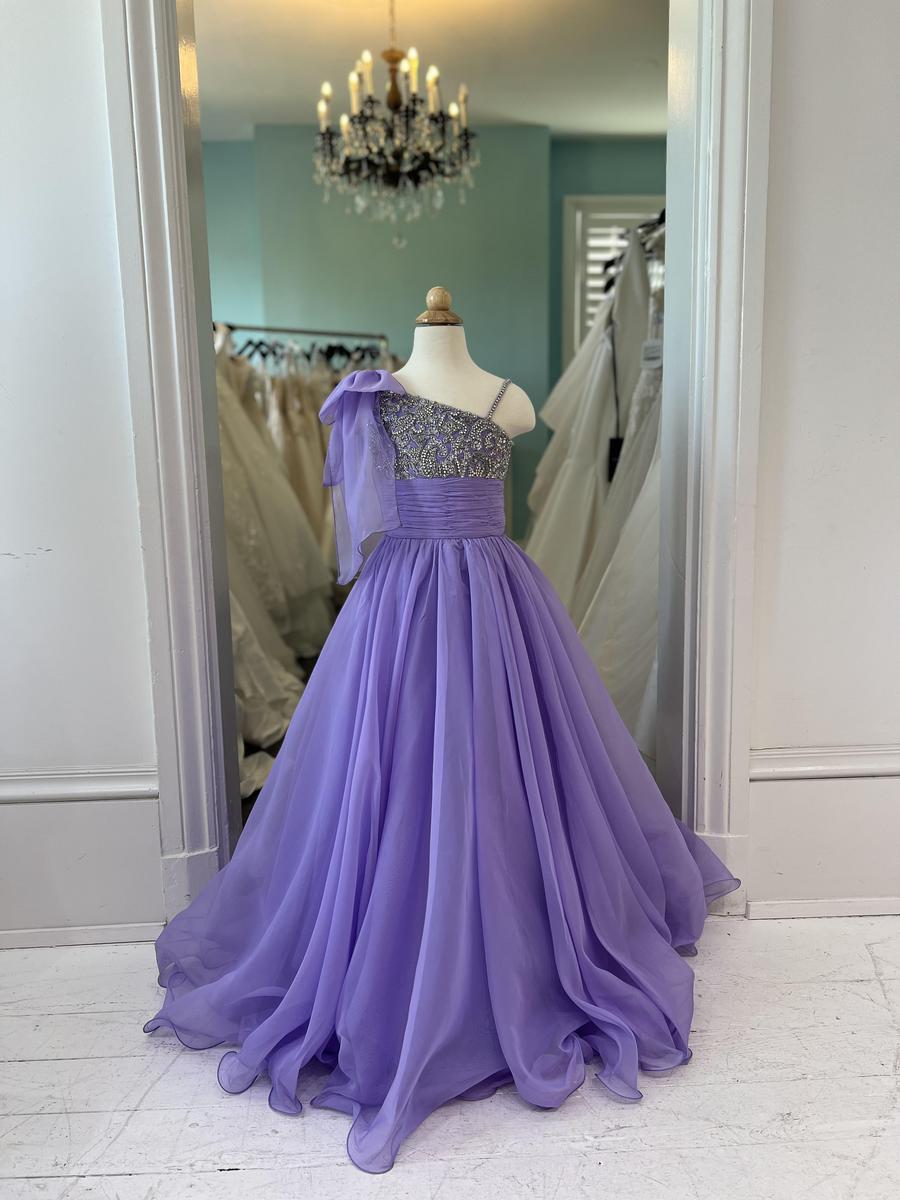 Sherri Hill Lilac Children's Little Girl's Pageant Ballgown K56720