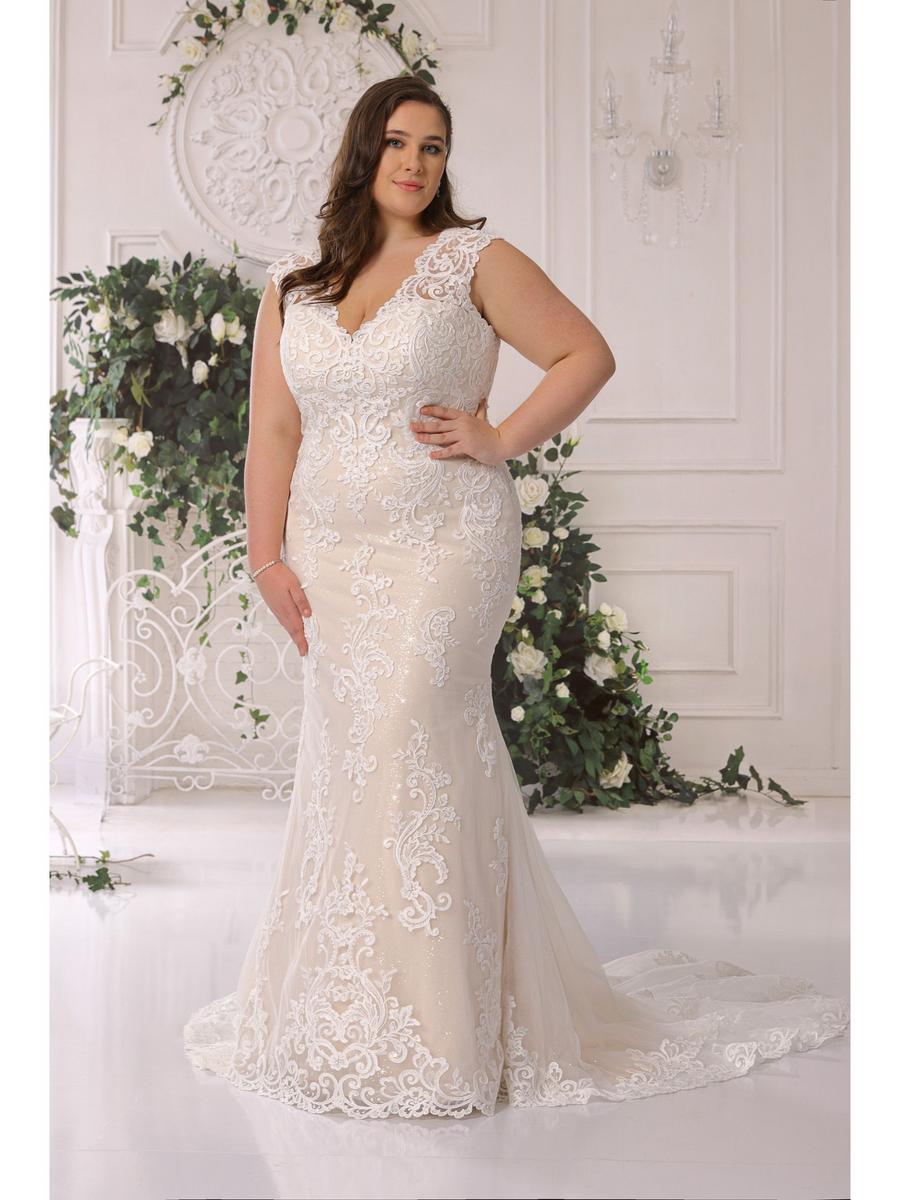 Lady Bird LS422054 fitted lace wedding dress LS422054