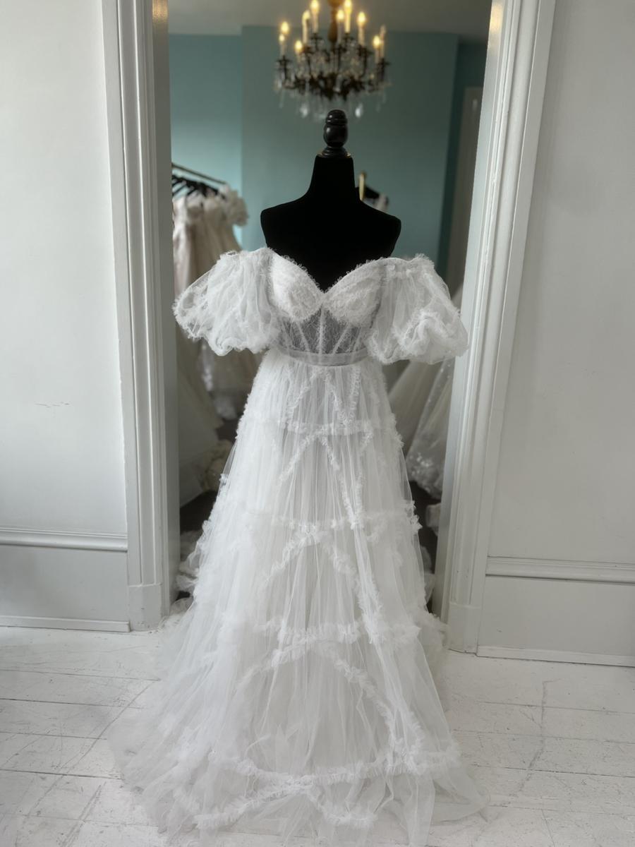 Sherri Hill Lace bridal ballgown V-285
