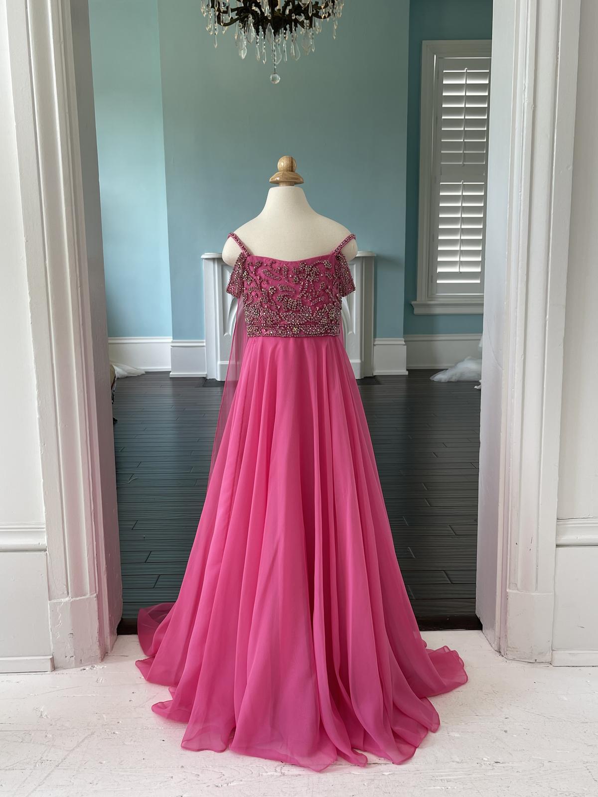 Sherri Hill Children's Pink Pageant Gown K54391