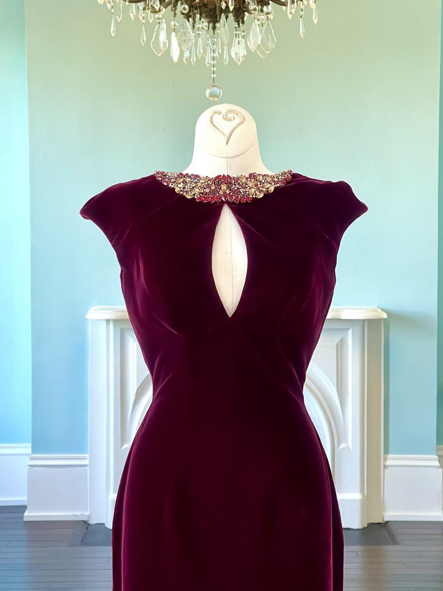sherri hill burgundy dress Sherri Hill 57253 Women's Formal Evening & Wedding Guest Dress - Royal