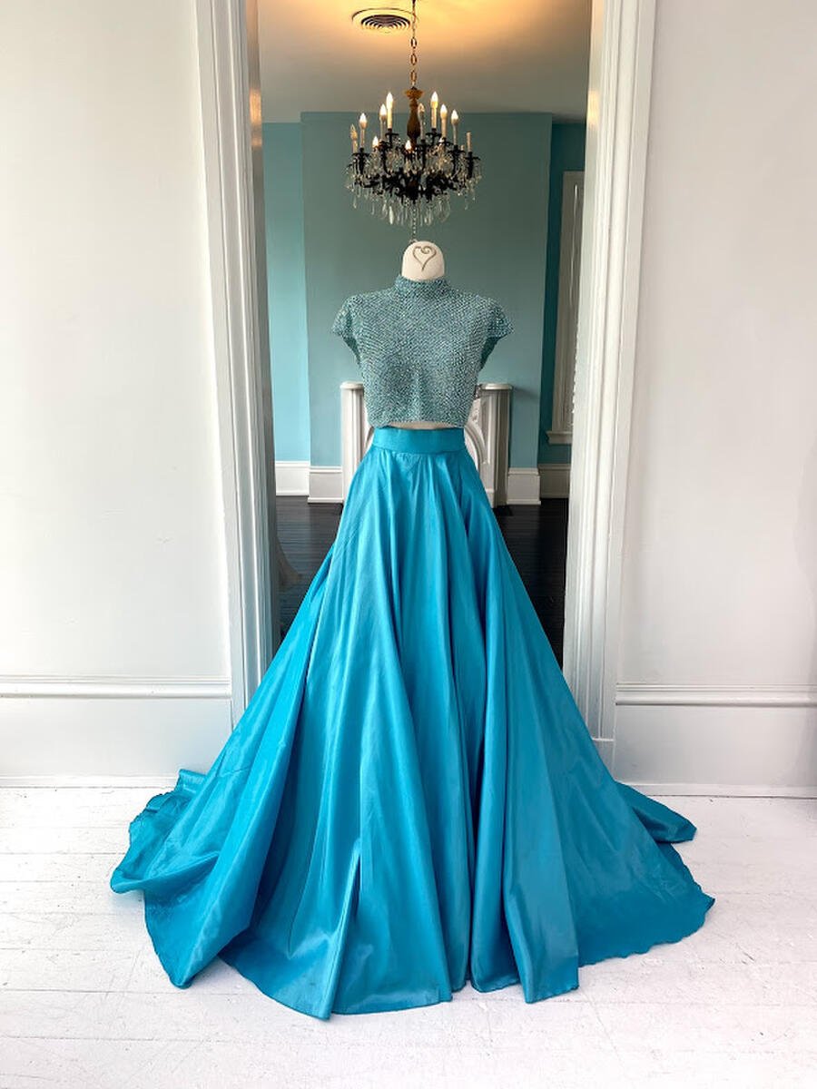 Sherri Hill Couture two piece pageant ballgown