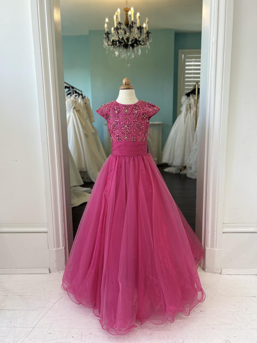 Sherri Hill Children's Little Girl's Pink Pageant Gown K51261