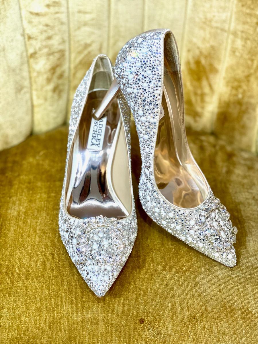 Crystal Wedding Shoes  Badgley Mischka Cher II 