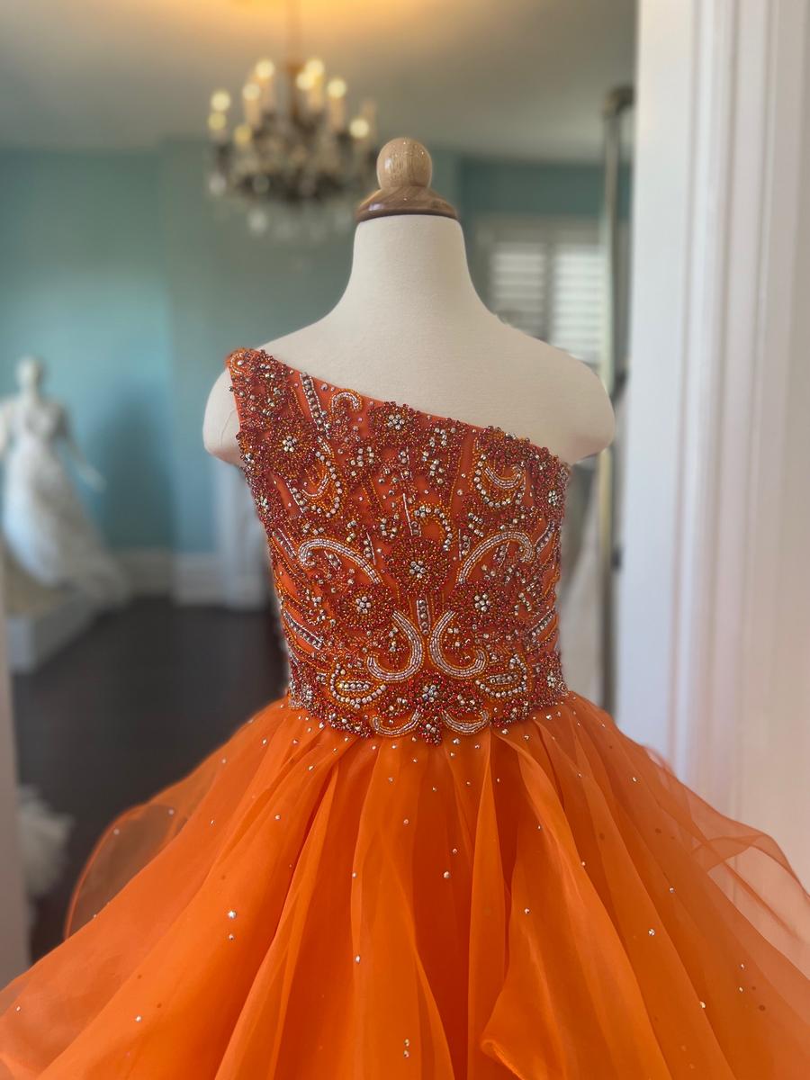 orange pageant dress K45066 Miss Priss Prom and Pageant store, Lexington, Kentucky, largest  selection of Sherri Hill prom gowns